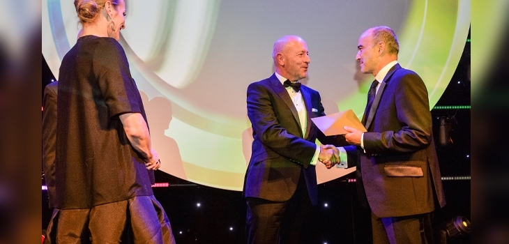 Boultbee LDN Sponsored Spitfire Flight Raises £6,150 for Land Aid Charity at EG Awards Dinner  Photograph
